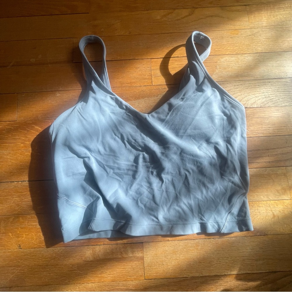 lululemon blue align tank